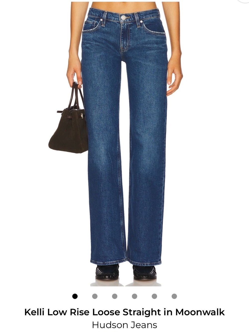 Hudson Jeans Straight Leg Jeans in Moonwalk Blue
